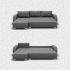 Диван угловой «Элита 3», ПЗ, механизм пантограф, угол левый, велюр, цвет квест 014 - Фото 5