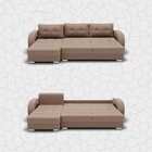 Диван угловой «Элита 3», ПЗ, механизм пантограф, угол левый, велюр, цвет квест 025 - Фото 5