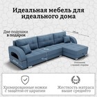 Диван угловой «Элита 3», ПЗ, механизм пантограф, угол правый, велюр, цвет квест 023 - Фото 3