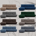 Диван угловой модульный «Фиеста 2», НПБ, механизм книжка, велюр, цвет квест 033 - Фото 7