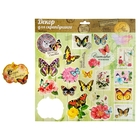 Чипборд вырубной для скрапбукинга "Бабочки. Жизнь прекрасна!" - Фото 1