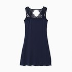 Ночная сорочка женская, цвет синий, размер 46 - Фото 4
