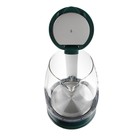 Чайник электрический "Чудесница" ЭЧ-2040, пластик, колба металл, 2 л, 1500 Вт, зелёный - Фото 5