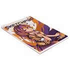 Скетчпад А4 30 листов на гребне "Девушка из аниме", глянцевая ламинация, текстура, блок 160г/м2 - Фото 2