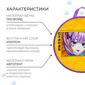 Ледянка Winter Star «Аниме», 45х45 см, толщина 1 см
