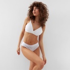 Трусы слипы MINAKU рубчик размер 40-42, цвет белый - фото 809605904