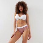 Трусы слипы MINAKU рубчик размер 40-42, цвет кофейный - фото 809605916