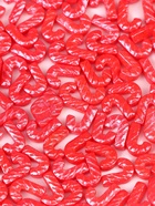 Новогодняя кондитерская посыпка «Трость», красная, глянец, 20 г - Фото 2