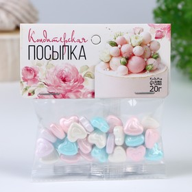 Кондитерская посыпка «Двойное сердце», микс, 20 г