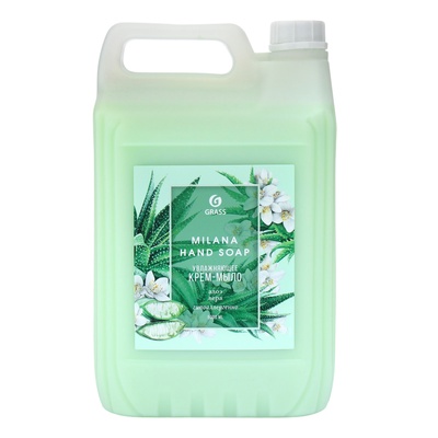 Жидкое крем-мыло Grass Milana, «Алоэ вера», 5 л