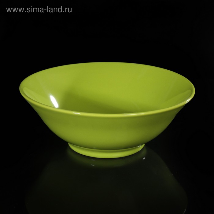Салатник 500 мл, 18 см, цвет зеленый - Фото 1
