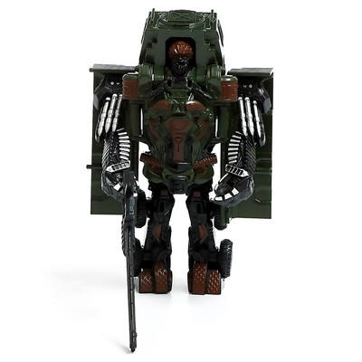 Робот «Броневик», трансформируется