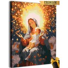 Картина по номерам «Икона Богородица» 40 × 50 см - фото 321194815