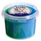 Слайм «Зефирка» два цвета синий и зелёный, 500 мл - фото 24415116