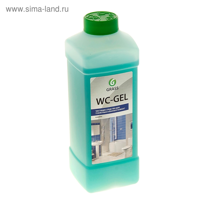 Средство для чистки сантехники WС-GEL, канистра 1 кг - Фото 1