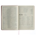 Ежедневник недатированный А5, 160 листов MEGAPOLIS VELVET, твёрдая обложка, искусственная кожа, ляссе, на резинке, тонированный блок 70 г/м2, зефирный розовый - фото 23401185