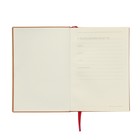 Записная книжка А6, 64 листа в линию FLEX JOURNAL, обложка искусственная кожа, ляссе, тонированный блок 80 г/м2, МИКС - Фото 12