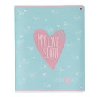 Тетрадь 48 листов в клетку MY LOVE, обложка мелованный картон, выборочный УФ-лак, конгрев, МИКС - фото 23353642