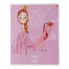 Тетрадь 48 листов в клетку YOUNG PRINCESS, обложка мелованный картон, матовая ламинация Soft Touch, МИКС - фото 23353659