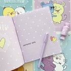 Тетрадь 48 листов в клетку "Обнимашки", обложка мелованный картон, выборочный УФ-лак, конгрев, МИКС - фото 23353726