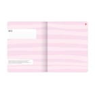 Тетрадь 48 листов в клетку "Ягодный тортик", обложка мелованный картон, матовая ламинация Soft Touch, фольгирование, МИКС - фото 23353751