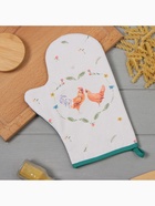 Варежка - прихватка «Этель. Курочка и петух», 20×28 см, саржа, 100% хлопок, ватин 250 г/м² - Фото 3