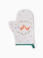 Варежка - прихватка «Этель. Курочка и петух», 20×28 см, саржа, 100% хлопок, ватин 250 г/м² - Фото 4