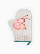 Варежка - прихватка «Этель. Пасхальный кролик», 20×28 см, саржа, 100% хлопок, ватин 250 г/м² - Фото 4