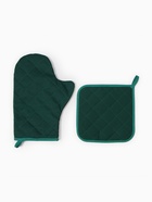 Набор кухонный «Этель. Пасхальный кролик»: варежка-прихватка 20×28 см, прихватка 19×19 см,100% хлопок 9892072