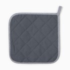 Прихватка Этель "Маковые поля" 19х19 саржа,100% х/л,ватин 250г/м2 - фото 806773322