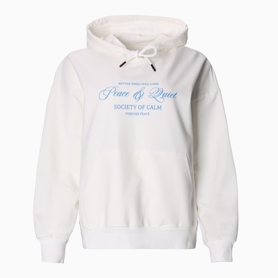 Толстовка женская MIST Peace, размер 44 (M), цвет молочный