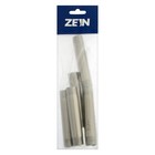 Бочонок ZEIN, 1/2", длина 100 мм, наружная резьба, нержавеющая сталь, фасовка 5 шт. 10223992