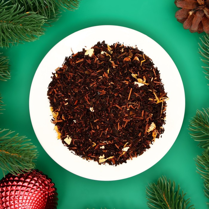 Чай новогодний в мешочке со вкусом глинтвейна, черный листовой, 30 г