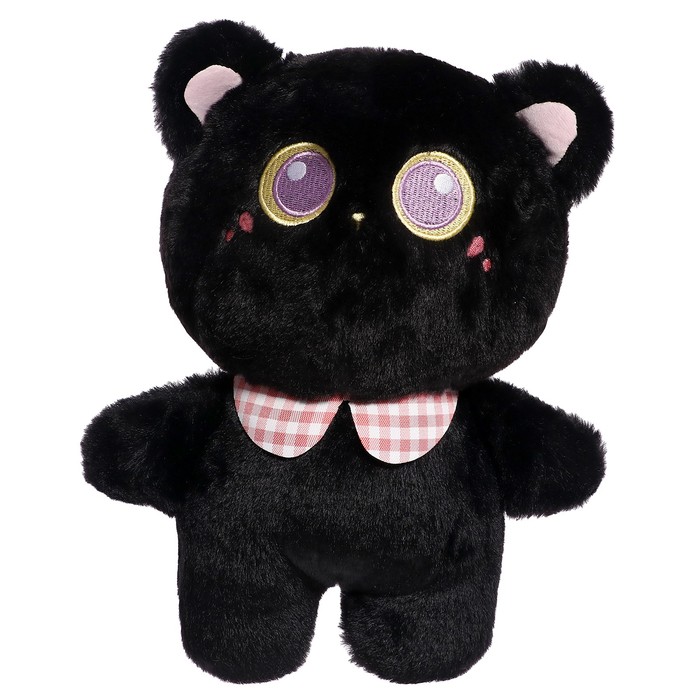 Мягкая игрушка "Котик", 23 см, цвет черный - Фото 1