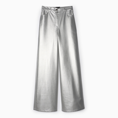 Брюки женские MIST Celebration, размер 42, серебряные