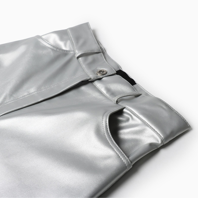 Брюки женские MIST Celebration, размер 42, серебряные