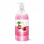 Жидкое крем-мыло Milana спелая черешня с дозатором 1л - Фото 2
