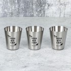 Подарочный набор стопок «Приглашение выпить», 3 шт. х 30 мл - Фото 2