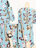 Рюкзак школьный «Собаки», с пеналом, 29×12×41 см, голубой - Фото 7