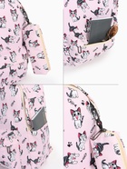 Рюкзак школьный «Котик», с пеналом, 29×12×41 см, розовый - Фото 5
