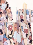 Рюкзак школьный «Мишки», с пеналом, 29×12×41 см, разноцветный - Фото 8