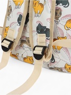 Рюкзак школьный CATS, с пеналом, 29×12×41 см, бежевый - Фото 11