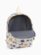 Рюкзак школьный CATS, с пеналом, 29×12×41 см, бежевый - Фото 12