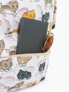 Рюкзак школьный CATS, с пеналом, 29×12×41 см, бежевый - Фото 9