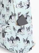 Рюкзак школьный «Бульдог в очках», с пеналом, 29×12×41 см, голубой - Фото 7