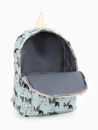 Рюкзак школьный «Бульдог в очках», с пеналом, 29×12×41 см, голубой - Фото 14