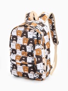 Рюкзак школьный «Медведи», с пеналом, 29×12×41 см, разноцветный - Фото 12