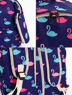 Рюкзак школьный «Фламинго», с пеналом, 29×12×41 см, фиолетовый - Фото 9