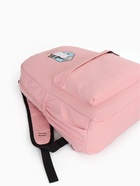 Рюкзак школьный на молнии, с карманами, с принтом, размер 30×12×43 см, розовый - Фото 3