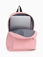 Рюкзак школьный на молнии, с карманами, с принтом, размер 30×12×43 см, розовый - Фото 10